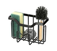 Nkmifeg Soporte de esponja para el fregadero de la cocina, organizador de acero inoxidable, soporte para esponja con para la cocina, para paños de limpieza y estropajos, así como para uso en