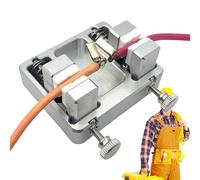 Nkmifeg Sujetador para Hilo de Soldadura - Mandibula Resistente Al Calor De Aluminio | Soporte Mesa Para Sujecion De Cables,para Electrónica, MIG/TIG, Manualidades, Construcción de Modelos, Ensamblaje