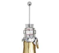 Nkmifeg - Tapones de champán impermeables de silicona para artículos domésticos, tapones de vacío para bomba de vino, para Navidad, Halloween, hogar, cocina, regalos de boda, vacaciones, bebidas