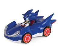NKOK - Coche de Juguete Que se arrastra hacia atrás de Sonic The Hedgehog. Tamaño pequeño