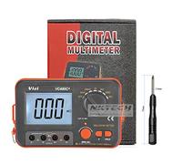 NKTECH VICI VC480C+ - Multímetro digital para herramientas de diagnóstico, medidor retroiluminado de 3 1/2 miliohmios con prueba de 4 cables y destornillador TL-1