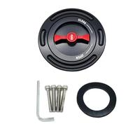 NKURTPC Combustible Tapa Tanque Tapa de Tanque de Combustible Compatible con BMW M1000RR S1000RR / HP4 S1000R Naked HP2 Sport K1600GT/GTL R9T R Nine T Scrambler Tapa de Combustible(NO.01)