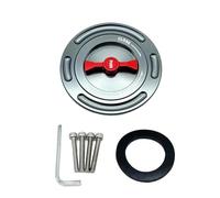 NKURTPC Combustible Tapa Tanque Tapa de Tanque de Combustible Compatible con BMW M1000RR S1000RR / HP4 S1000R Naked HP2 Sport K1600GT/GTL R9T R Nine T Scrambler Tapa de Combustible(NO.04)