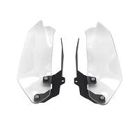 NKURTPC Deflector Cupula Moto Ajuste para F750GS F850GS F750 F850 GS 2018-2021 guardamanos Parabrisas Deflector de Viento Paneles Laterales de Pantalla Deflectores(Clear)