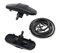 NKURTPC Delantero Limpiador Boquilla de Chorro Compatible con VW Tiguan Passat B6 Caddy Golf Amarok Boquillas de lavaparabrisas Delanteras Manguera de Chorro 5M0955985C 2KD955985(Nozzle-Hose)