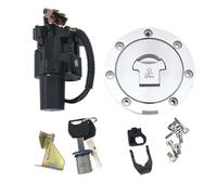 NKURTPC Interruptor de Encendido Compatible con CBR600RR CBR1000RR 2007-2010 Interruptor de Encendido de Motocicleta Tapa de Combustible Llave de Bloqueo de Asiento Cerradura de Motocicleta