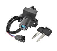 NKURTPC Interruptor de Encendido Compatible con CLR125 City Fly XLR125R XR250L / CB750 Interruptor de Encendido de Motocicleta con Llave Cerradura de Motocicleta