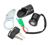 NKURTPC Interruptor de Encendido Compatible con Suzuki DR250 DR250R 1998-2000 / DR-Z250 DRZ250 2001-2009 Interruptor de Encendido de Motocicleta con Llave Cerradura de Motocicleta