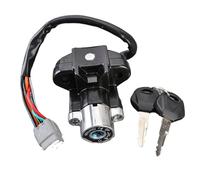 NKURTPC Interruptor de Encendido Compatible con Suzuki GSF1200 GSF1250S Bandit GSX650F Interruptor de Encendido de Motocicleta con Llave 37100-07J00 37100-27G00 Cerradura de Motocicleta