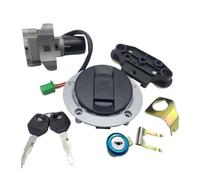 NKURTPC Interruptor de Encendido Compatible con Suzuki GW250 2014-2017 GSXR250 2013-2017 Interruptor de Encendido de Motocicleta Llave Juego de Tapa de Combustible Cerradura de Motocicleta