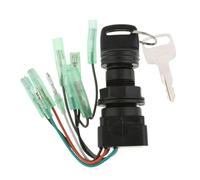 NKURTPC Interruptor de Encendido Compatible con Suzuki Outboards-37110-92E01 37110-99E00 Conjunto de Interruptor de Llave de Encendido Cerradura de Motocicleta