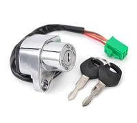 NKURTPC Interruptor de Encendido Compatible con Suzuki VS800 750 Intruder 800 750 VS600 LS650 Boulevard S40 Interruptor de Encendido de Motocicleta con Llave Cerradura de Motocicleta