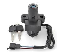 NKURTPC Interruptor de Encendido Compatible con XR650L CLR125 City Fly XLR125R XR250L CB750 Interruptor de Encendido de Motocicleta con Llave 35100-MY6-671 Cerradura de Motocicleta