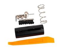 NKURTPC palanca de cambios del coche Modificación de cabezal de engranaje, universal, personalizado, guerrero, manual, automático, botón de rotación de balonmano Palanca variable manual(Accessories)