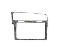NKURTPC Panel Mandos Consola Central Ajuste para Golf 7 GTI Mk7 2013-2019, Consola Central de Coche,Cubierta de Panel de navegación GPS, molduras de Marcos(Left-A,Right-Hand Drive)