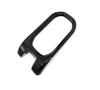 NKURTPC Panel Mandos Consola Central Ajuste para HRV HR-V VEZEL 2014-2019 Engranaje Delantero Soporte para Vasos Cubierta embellecedora Envolvente Accesorios de Consola(Carbonfiber Look)