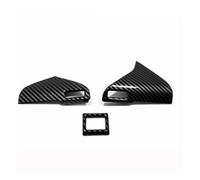 NKURTPC Panel Mandos Consola Central Ajuste para Qashqai J12 2022-2025 Tablero de Aire Salida de CA Cubierta de ventilación Accesorios embellecedores(Middle Air AC Vent-B)