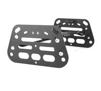 NKURTPC Soporte de Estante para Portaequipajes Compatible con Honda Grom 125 MSX 125 2016-2020, Soporte para alforjas de Motocicleta, Soporte de Montaje Lateral para portaequipajes.