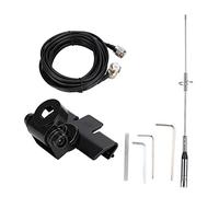 NL-770S Antena de Radio VHF/UHF para Autom¨®vil, Doble Banda 144/430MHz, 2.15/3.0dBi, Base Magn¨¦tica con Cubierta de Goma, Cable de 5 Metros, Dise?o Impermeable