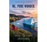 NL. Pure Wonder.: Newfoundland & Labrador Icebergs Notebook: 100 Blank Pages | 6 x 9 Inch Journal | Travel-Inspired Notebook Featuring Newfoundland & Labrador's Iconic Iceberg Coast