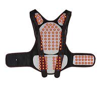 NLAVW Soporte de Espalda Inferior autocalentable, Soporte de Soporte de Espalda magnético, Terapia magnética Corrector de Postura, cinturón de corrección de Postura,Negro,L