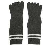 NLDGR Calcetines Largos Antideslizantes de 5 Dedos para Yoga, Calcetines Largos sin Dedos para Mujer, Antideslizantes, hasta el Muslo, hasta la Rodilla, Pilates, Ballet, Danza, de Pantor