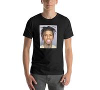 NLE-Choppa-Smiling-Mugshot-T-Shirt-Blacks-Boys-Animal-Print-Plus-Sizes-Workout