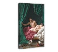 NLKQHTF Póster de lienzo de Marte y Venus, decoración de dormitorio, paisaje, oficina, habitación, regalo, 50 x 75 cm