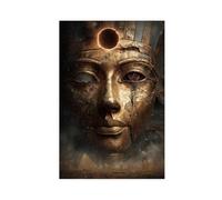 NLKQHTF Póster de lienzo del faraón Tutankamón, decoración de dormitorio, paisaje, oficina, habitación, regalo, 30 x 45 cm