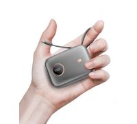 Nllosa Mini Power Bank, 10000mAh Bateria Externa Carga Rapida con 22.5W Cable USB-C, Bateria Portatil Movil Pequeña Powerbank para iPhone 16 15 Samsung Xiaomi Android etc