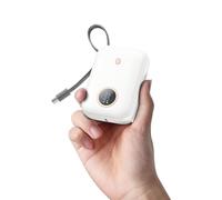 Nllosa Mini Power Bank, 10000mAh Bateria Externa Carga Rapida con 22.5W Cable USB-C, Bateria Portatil Movil Pequeña Powerbank para iPhone 16 15 Samsung Xiaomi Android etc