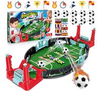 NLMWTI Futbolines para Niños, Mini Juego de Fútbol 8 Bolas, Juegos de Mesa de Fútbol, Juegos Interactivos para Padres e Hijos, Regalo niño 4 5 6 7 años