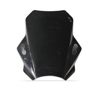 NLNGNZBZTP Cubiertas para Parabrisas de Motocicletas HYOSUNG GV125/GV250/GV650, Aquila ST700I y GV 125S. Parabrisas Ajustable Parabrisas(Black)