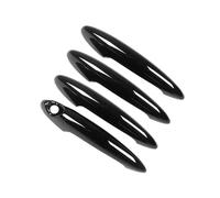 NLNGNZBZTP Juego de 4 cubiertas para maNinjas puertas coche para modelos Para Mini R60 Para Countryman S 2011-2016 Cubierta Decorativa Manija Interior Puerta