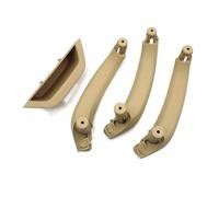 NLNGNZBZTP Juego de maNinjas puerta y reposabrazos Para X3, X4, F25 F26 (2010-2016, volante a la izquierda) Cubierta Decorativa Manija Interior Puerta( Beige)