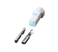 NLNGNZBZTP Motor de Arranque para Motores Arranque Eléctrico Automóvil 02T-JWPF-VSLE-S 02R-JWPF-VSLE-S Conector Impermeable Carcasa Plástico 2 Orificios Y Enchufe Mazo De Cables(Style 1)