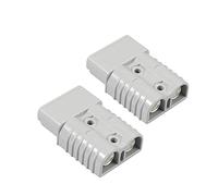 NLNGZKZFNF 2pcs 17 5A 600V Conector de enchufe for 1/0 Awg Terminales de cobre sólido plateado AC/DC Kit de herramientas eléctrica adecuada for Anderson Conector