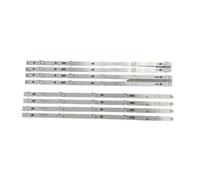 NLNGZKZFNF Tira de retroiluminación LED compatible for MASINO LE-50FS ROJEM HBTV-50K5S TD K50DTV12US K50DTV11US K50DLJ10US D50-M30 V500dJ6-QE1 RC50B19S-4KSM Tiras de luz(5 Kit For 5 TV)