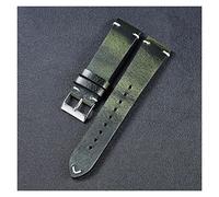 NLNKDTDPAK 20 mm 22 Reemplazo de la correa universal Ajuste for Huawei Fit for Armani for Casio Watch Accessories Retro aceite cera pulsera cuero(5,22mm)