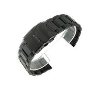 NLNKDTDPAK Ajuste for Casio Fit for Samsung 18mm 20 mm 22 24 de acero inoxidable Metal Banda for cierre seguridad Pulsera correa premium