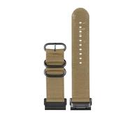 NLNKDTDPAK Ajuste for Garmin Tactix Delta Tactix7 7 Pro Descent MK1 MK2 MK2i Quickfit 26mm Fenix6/6X/7/7X reloj pulsera for correa de nailon(Khaki bk,26mm)