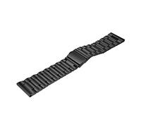 NLNKDTDPAK Banda de reloj de acero inoxidable Pulsera Correa Frontera Metal Classic Smart Watch Acceso Reemplazo Sport Loop Fit for Samsung Gear S3(Schwarz)