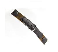 NLNKDTDPAK Banda de reloj de reloj de reloj de cuero de 20 mm de cuero Ajuste for el ejército suizo TIMEX MK1