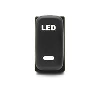 NLNKDTDPAK Barra de luz calefactable for espejo retrovisor antiniebla delantero coche, botón interruptor encendido ABS apto for Mitsubishi Outlander Pajero V73 V93 V97 Lancer EX, 1 ud(LED)