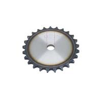 NLNKDTDPAK Cadena de rodillos impulsores transmisión recta 1,5 M 06B 20/22/25/28 dientes cadena engranaje piñón for máquina industrial(22 Teeth Sprocket)