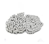 NLNKDTDPAK Cadena de transmisión Industrial 1 metro, cadena rodillo transportador paso corto acero inoxidable 304, 04C 05B 06B 08A 08B 10A 12A(10A-1 Chain)