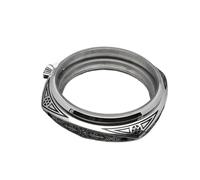NLNKDTDPAK Caja de reloj pulida y tallada 45 mm, caja 6497 cepillada, apta for movimiento mecánico ETA 6497/6498, accesorios actualización acero 316L(Polishing)