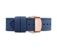 NLNKDTDPAK Correa de nailon for reloj Breitling, 22mm24, serie Super Ocean, correa de nailon, todos los(Blue rose butterfly,24mm)
