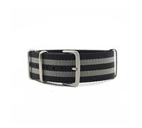 NLNKDTDPAK CORREA DE RELOJ NYLON PEQUEÑOS AJUSTE for JAMES BOND 007 Military Casual Wamkband Ejército Sport Reloj Correa Reemplazar