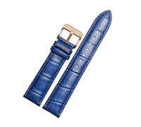 NLNKDTDPAK Correa suave de 16 mm, 18, 19, 20, 21, 22 y 23, apta for Citizen/apto for Rossini, correa reloj universal for hombre mujer liberación rápida(Sapphire blue rk,23mm)